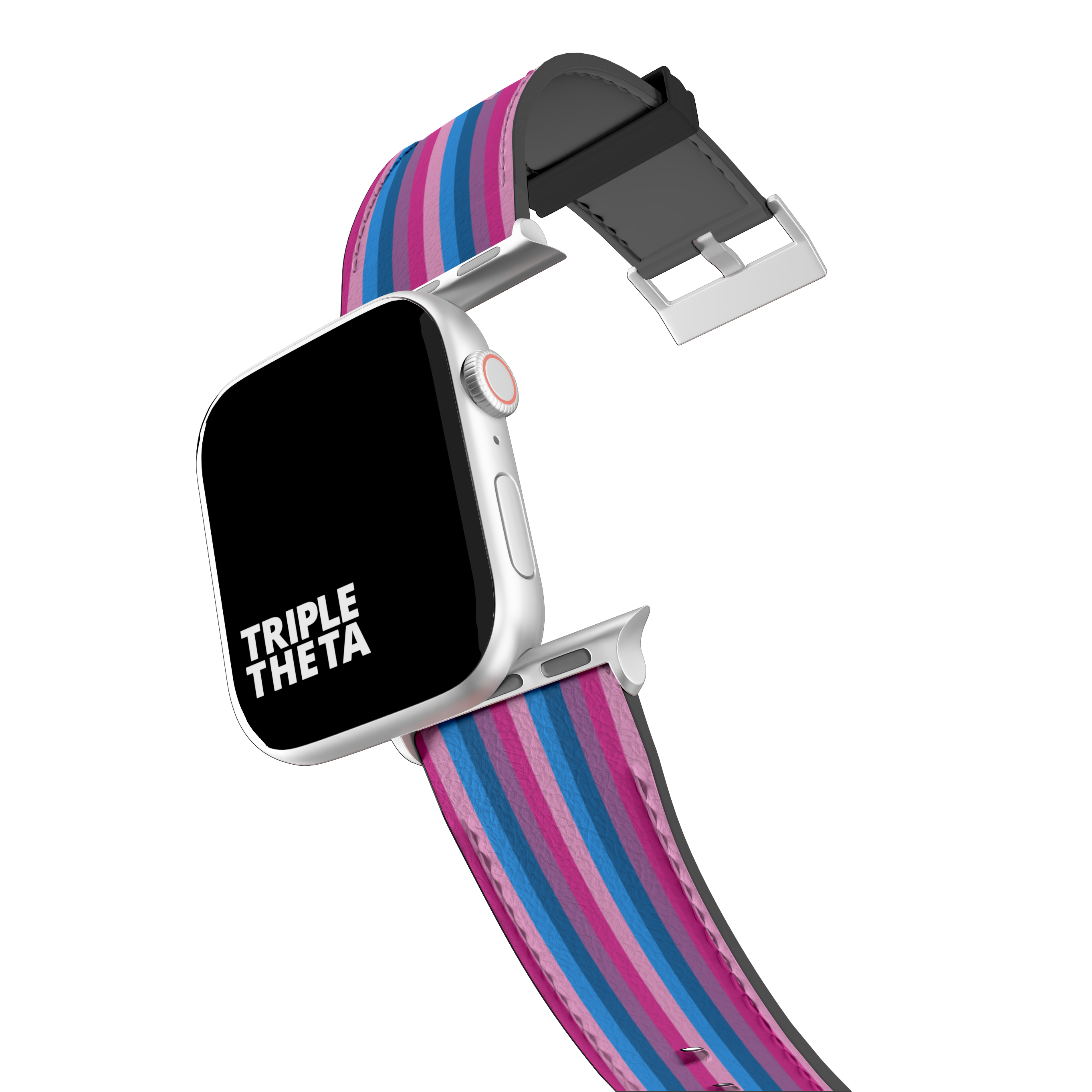Berry Bliss Super Stripes Collection Band For Apple Watch