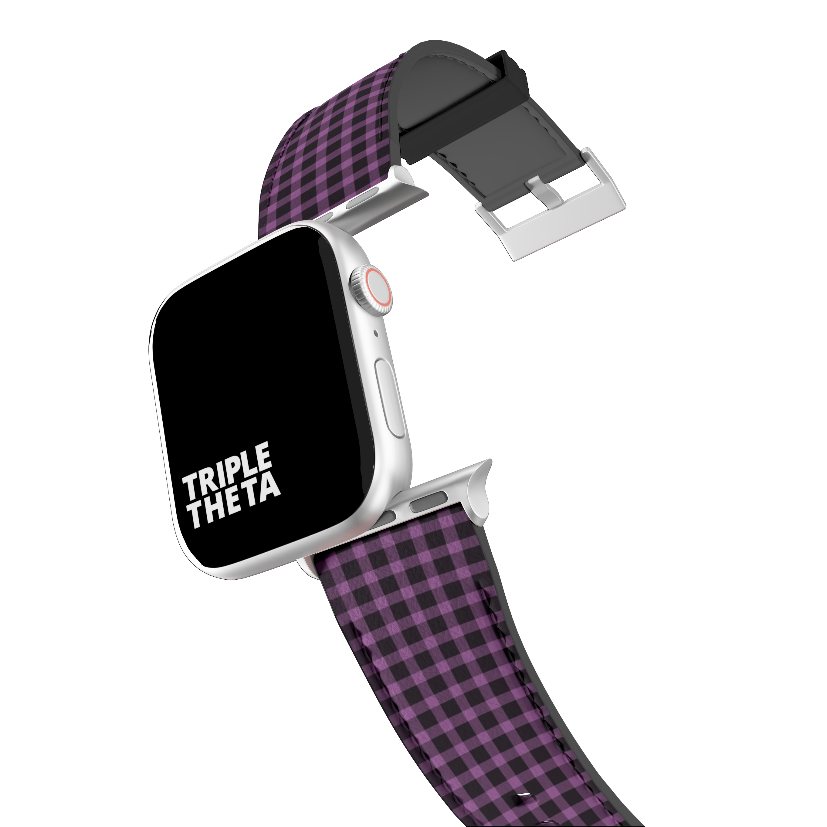 Royal Purple Plaid Collection Band For Apple Watch