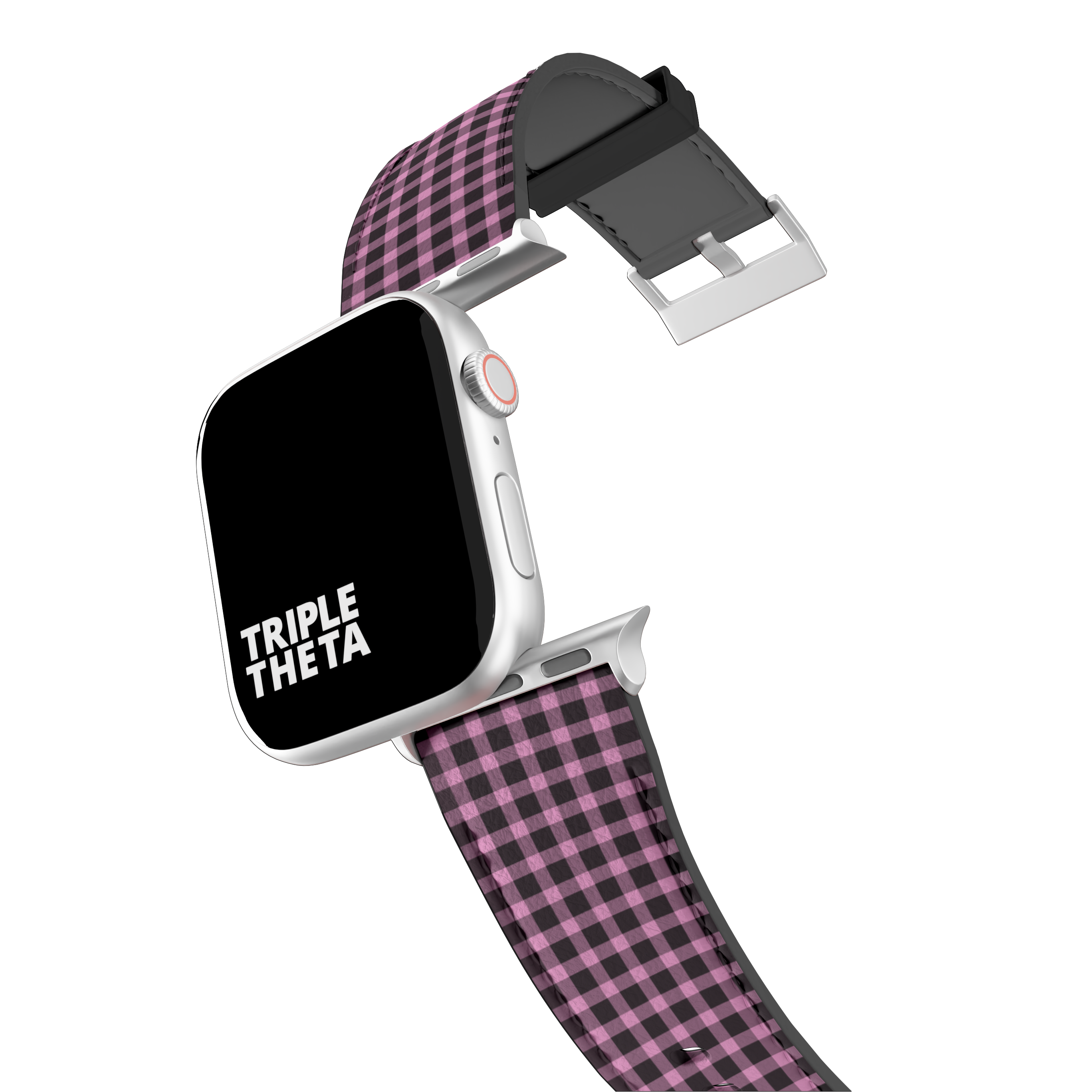 Super Pink Plaid Collection Band For Apple Watch