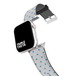Baby Blue Polka Dot Collection Band For Apple Watch