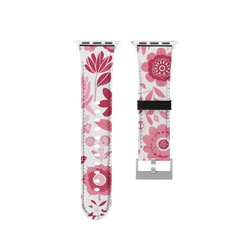 Berry Blush Botanical Collection Band For Apple Watch