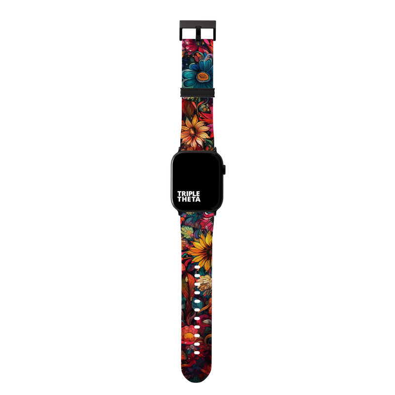 Blossom Burst Super Flower Collection Band For Apple Watch