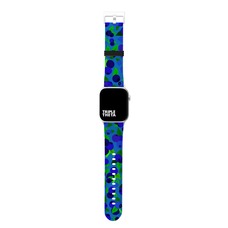 Blue Blueberry Fruit Collection Band For Apple Watch