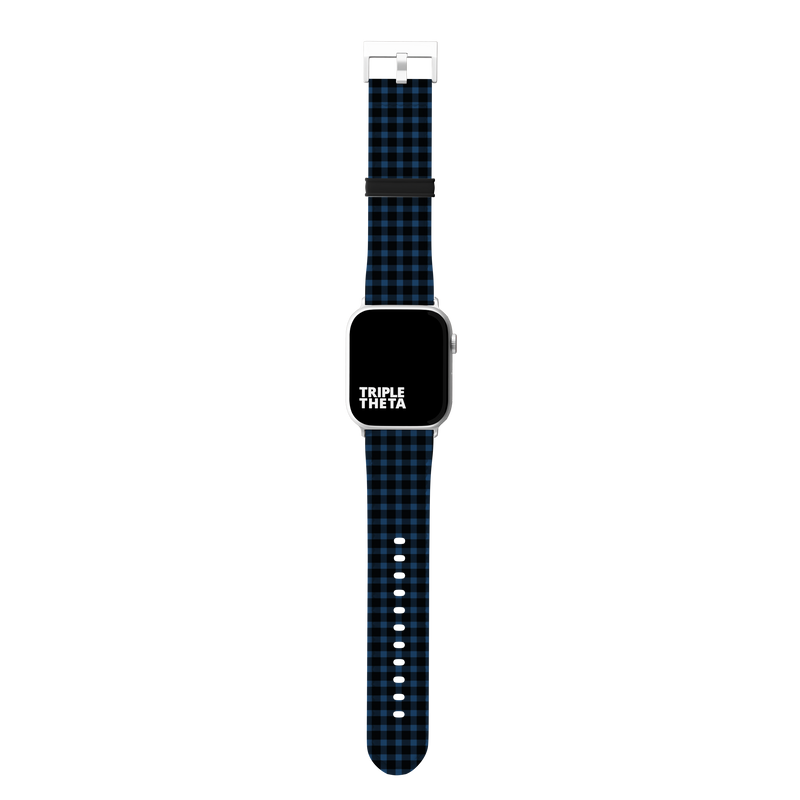 Blue Flannel Collection Band For Apple Watch