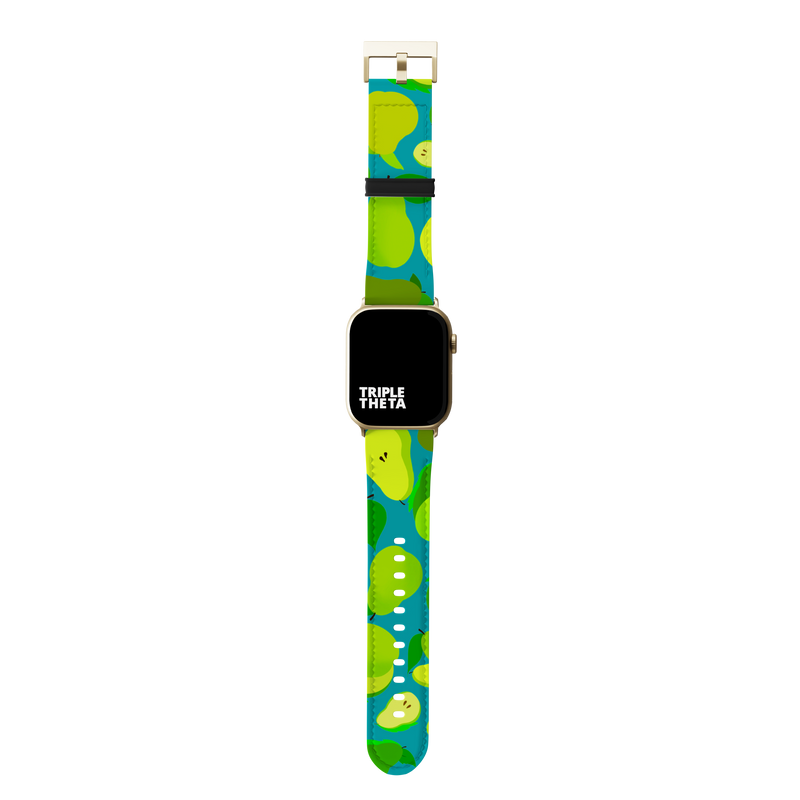 Blue Pear Fruit Collection Band For Apple Watch