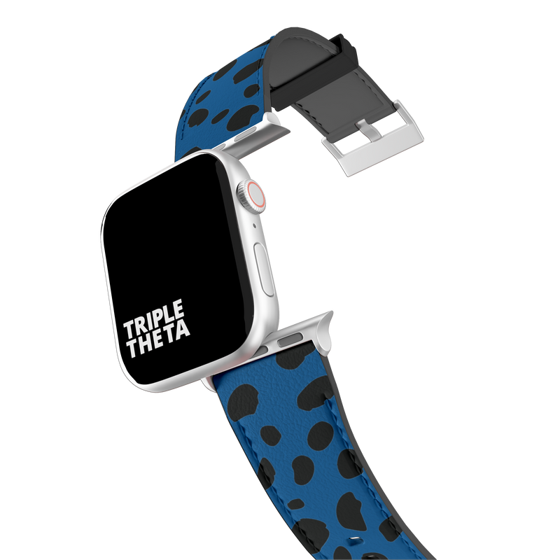 Blueberry Cheetah Collection Band For Apple Watch
