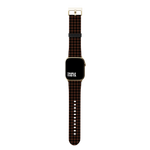 Brown And Black Flannel Collection Band For Apple Watch