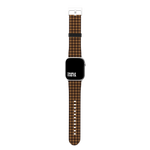 Brown And Tan Flannel Collection Band For Apple Watch