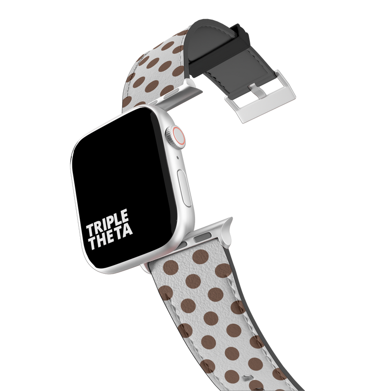 Brown Dots Collection Band For Apple Watch
