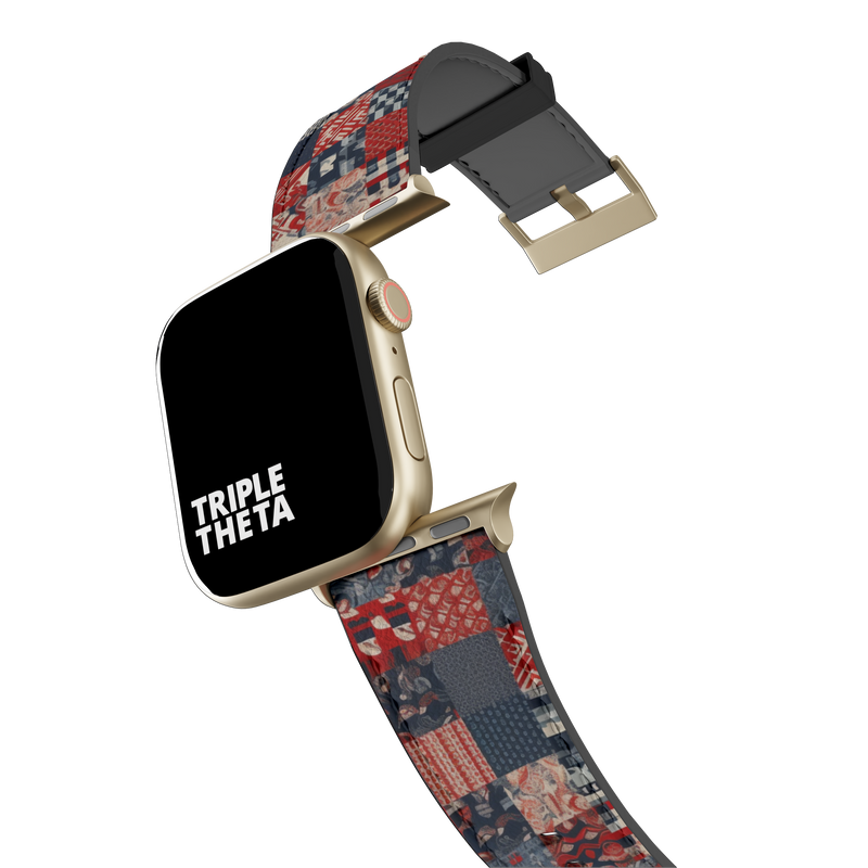 Classic Patchwork USA Collection Band For Apple Watch