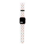 Clementine Orange Polka Dot Collection Band For Apple Watch