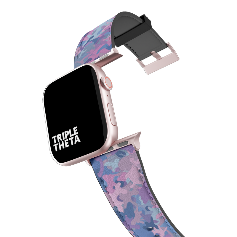 Lavender Haze Camouflage Collection Band For Apple Watch