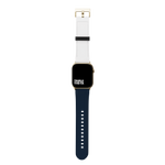 Dark Blue Bicolor Contrast Collection Band For Apple Watch