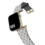 Dark Brown Polka Dot Collection Band For Apple Watch