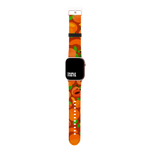 Dark Orange Peach Fruit Collection Band For Apple Watch