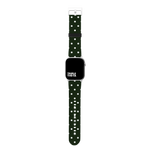 Full Pine Green Polka Dot Collection Band For Apple Watch