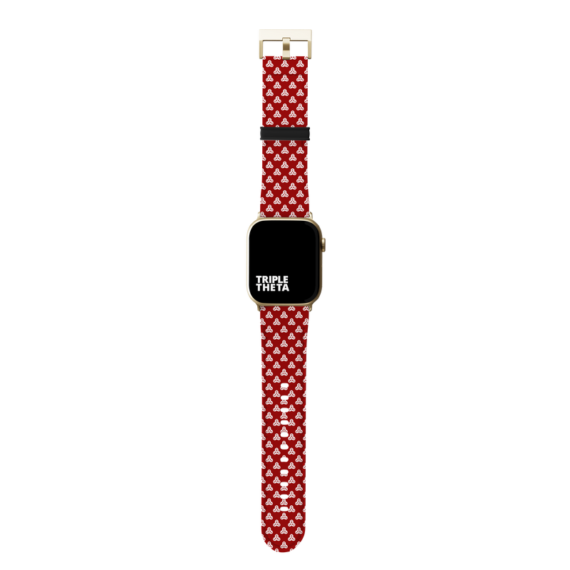 Garnet TRIPLE THETA Vibrant Collection Band For Apple Watch
