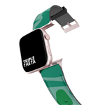 Green Abstract Collection Band For Apple Watch