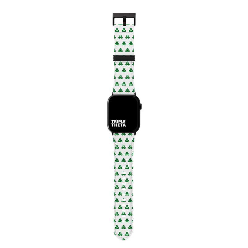 Green TRIPLE THETA Holiday Collection Band For Apple Watch