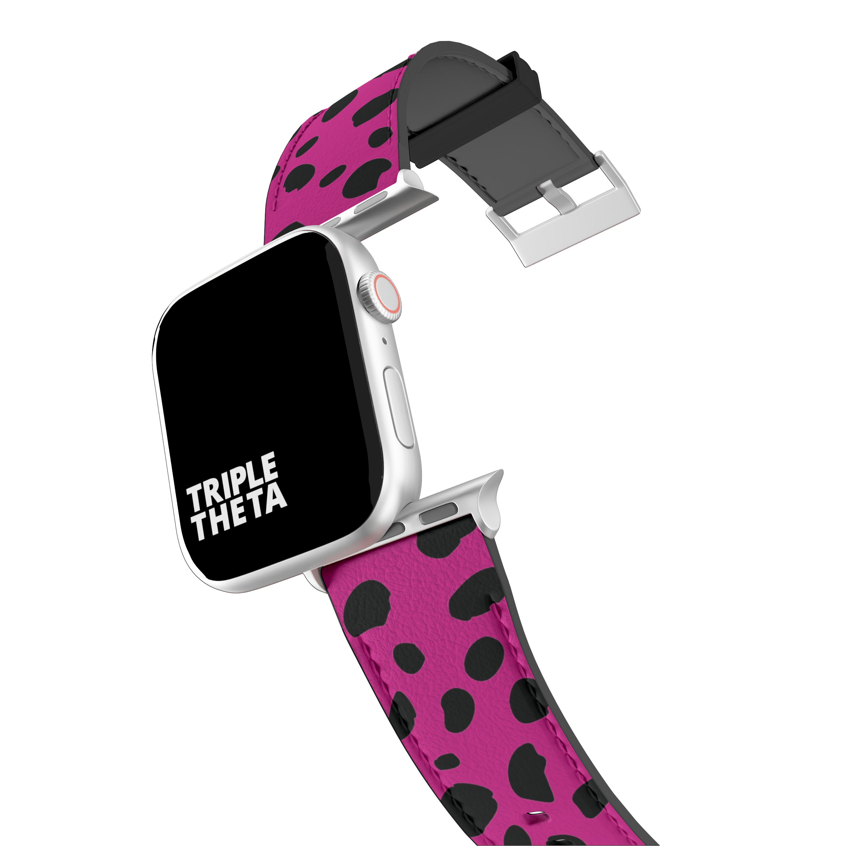 Hot Pink Cheetah Collection Band For Apple Watch