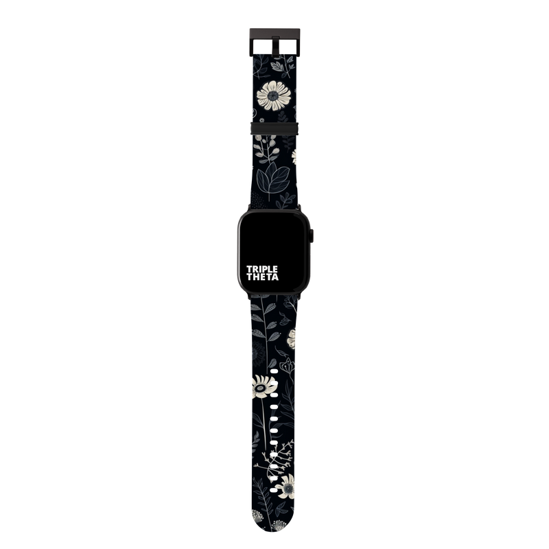 Midnight Meadows Botanical Collection Band For Apple Watch