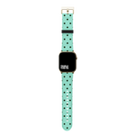 Mint Polka Dot Collection Band For Apple Watch