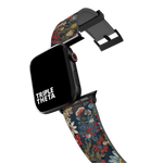 Night Sky Flagged Floral USA Collection Band For Apple Watch