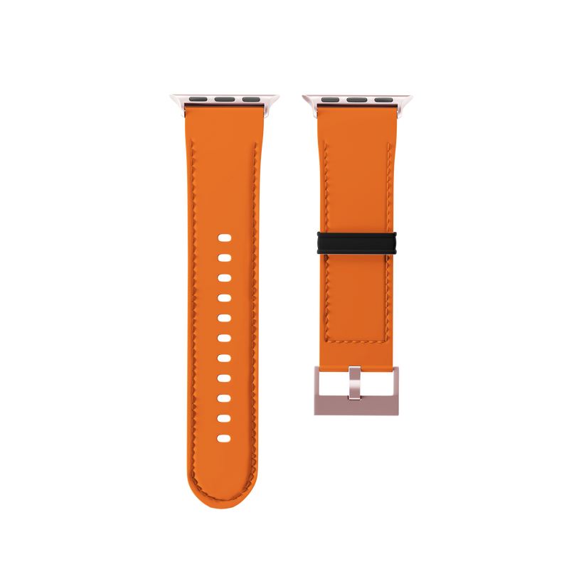 Orange Warm Tones Collection Band For Apple Watch