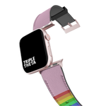 Pink Retro Stripes PRIDE Collection Band For Apple Watch
