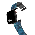 Pacific Blue Camouflage Collection Band For Apple Watch