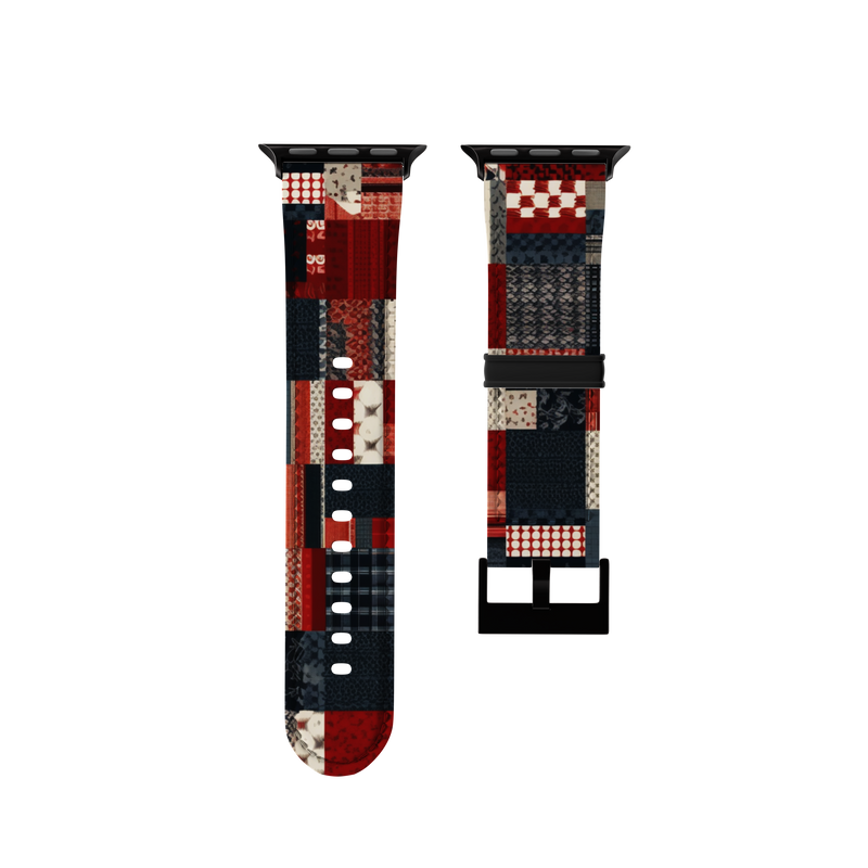 Patchwork USA Collection Band For Apple Watch
