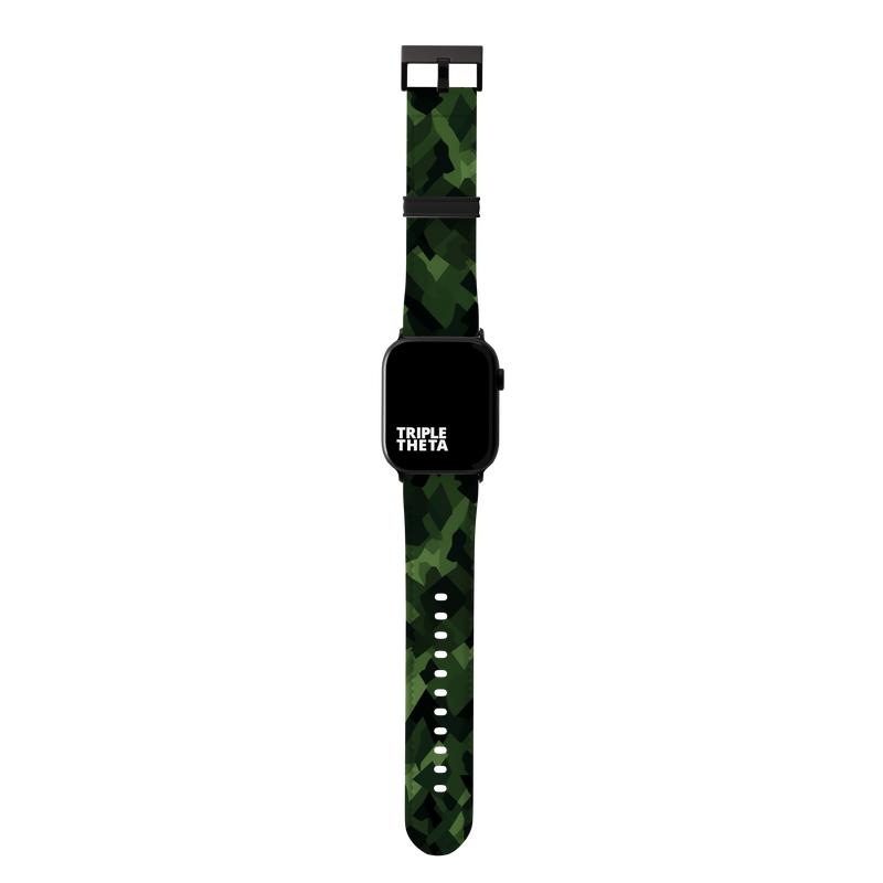 Piney Green Camouflage Collection Band For Apple Watch