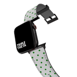 Pine Green Polka Dot Collection Band For Apple Watch