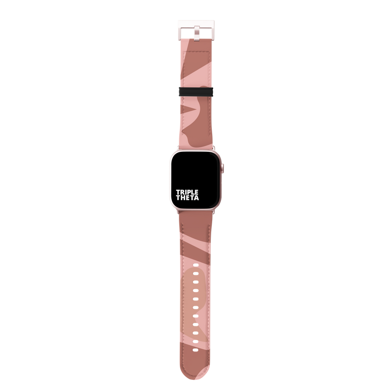 Pink Abstract Collection Band For Apple Watch