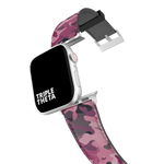 Pink Flamingo Marble Camouflage Collection Band For Apple Watch