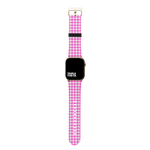 Pink Flannel Collection Band For Apple Watch