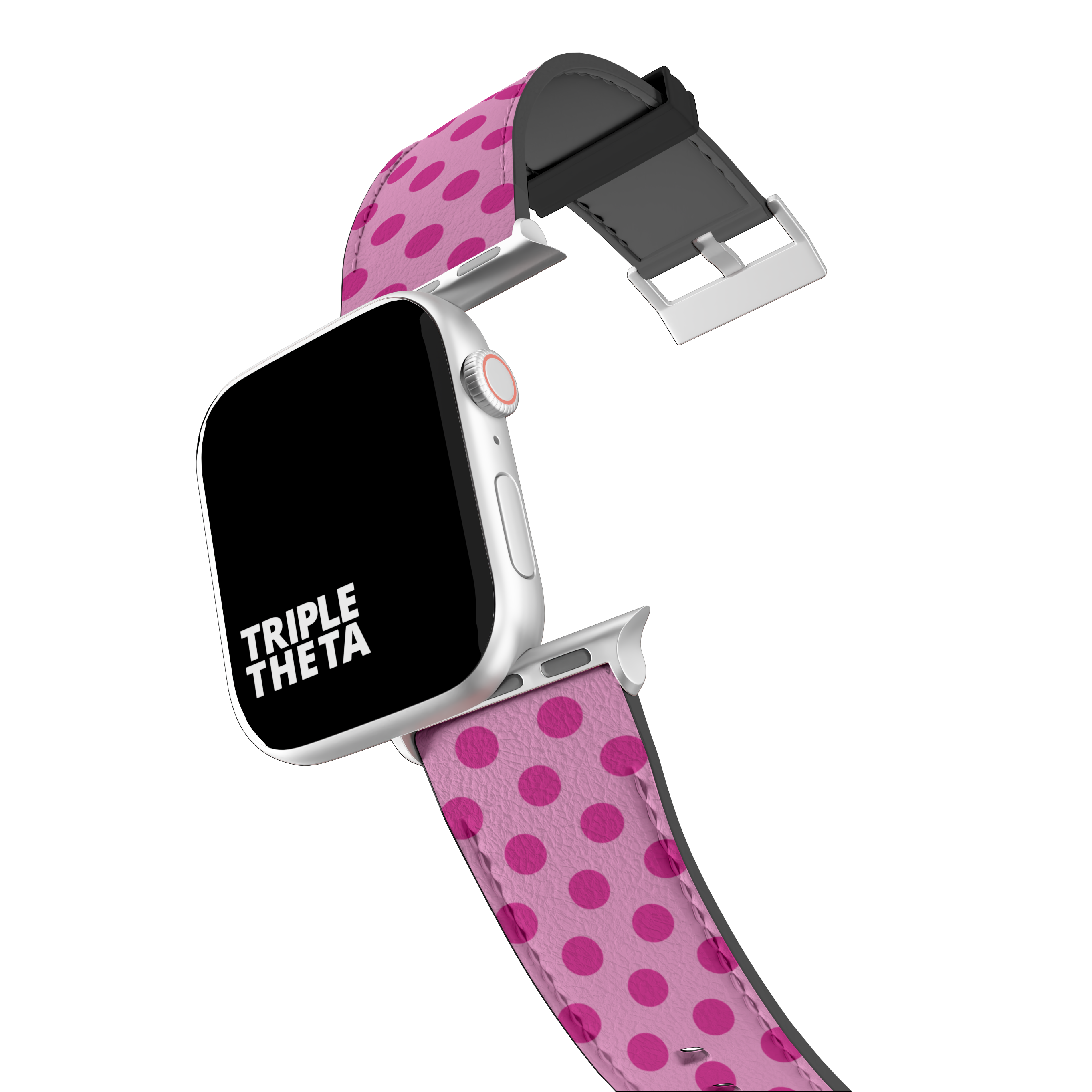 Pink On Pink Dots Collection Band For Apple Watch