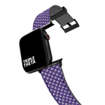 Purple TRIPLE THETA Vibrant Collection Band For Apple Watch