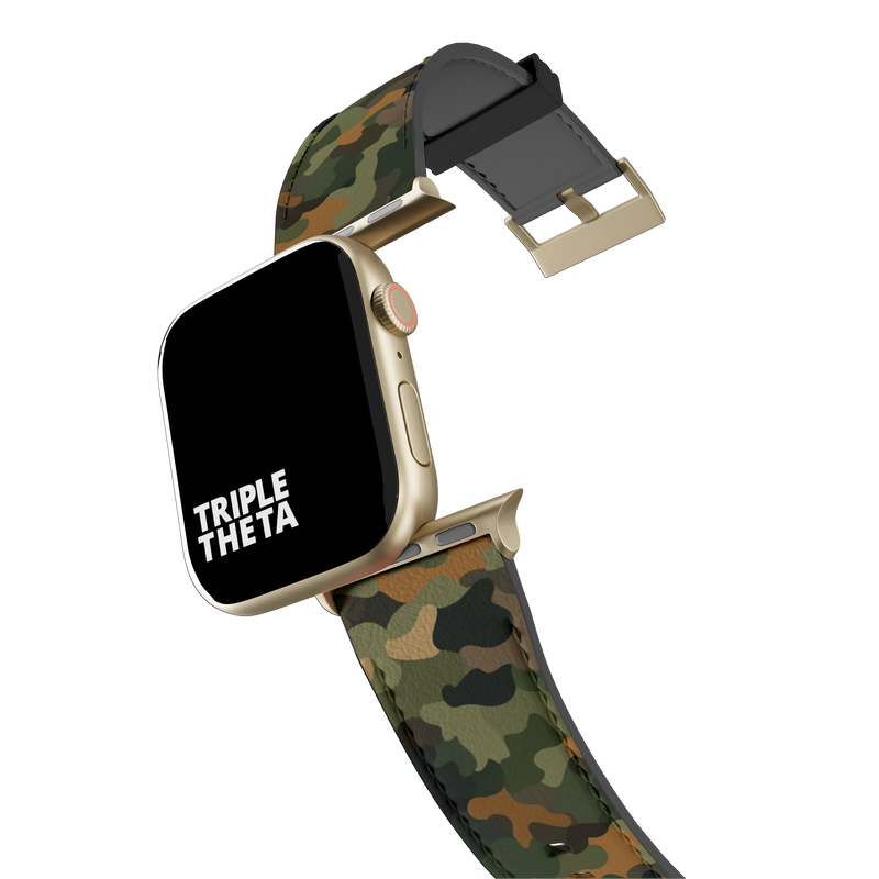 Sagebrush Green Camouflage Collection Band For Apple Watch