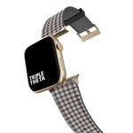 Tan And Brown Flannel Collection Band For Apple Watch