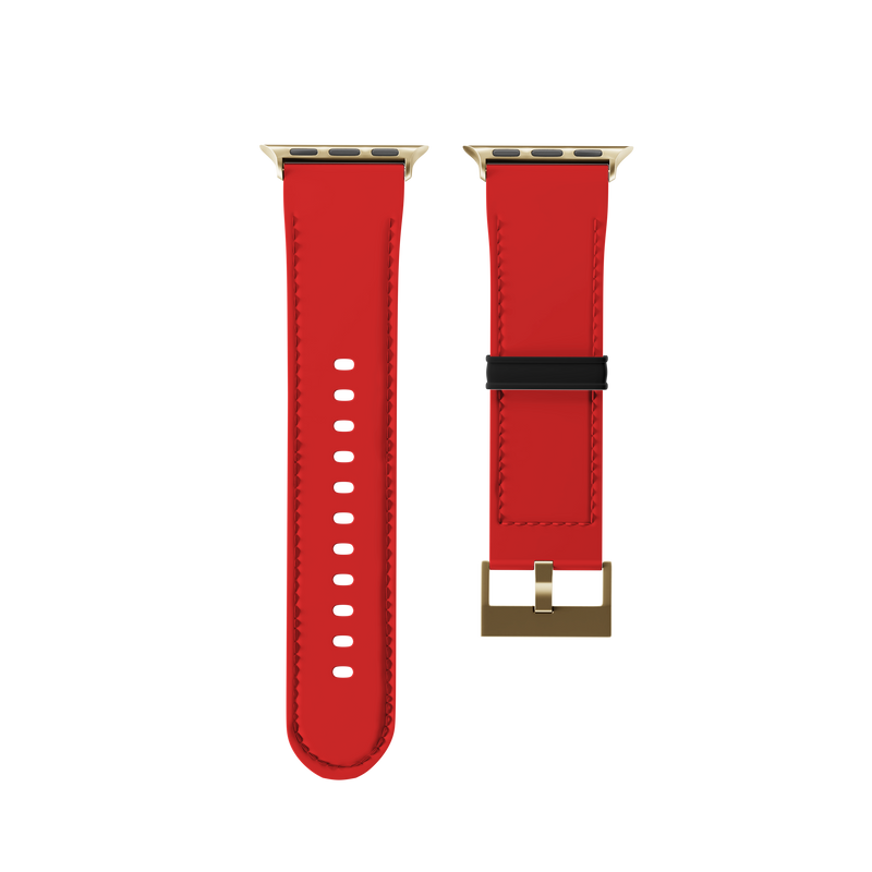 Watermelon Red Vibrant Tones Collection Band For Apple Watch