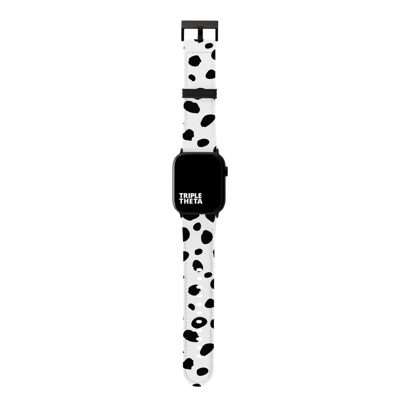 White Cheetah Collection Band For Apple Watch