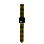 Yellow and Black Flannel Collection Band For Apple Watch