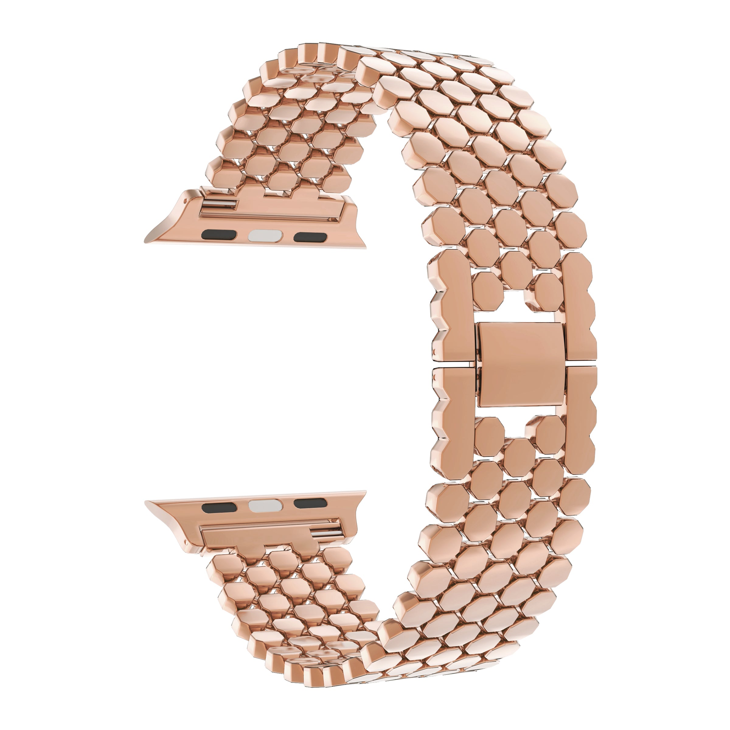 Circle Pattern Stainless Steel Band For Apple Watch | Triple Theta