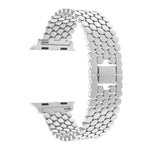 Circle Pattern Band For Apple Watch By Triple Theta Watch Bands | Silver