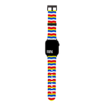 Bold Primary Super Stripes Collection Band For Apple Watch
