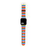 Bold Primary Super Stripes Collection Band For Apple Watch