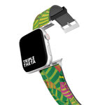 Bold Tropical Leaves Band For Apple Watch