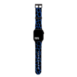 Dark Lizard Blue Band For Apple Watch