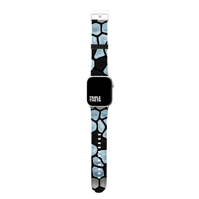 Lizard Baby Blue Band For Apple Watch